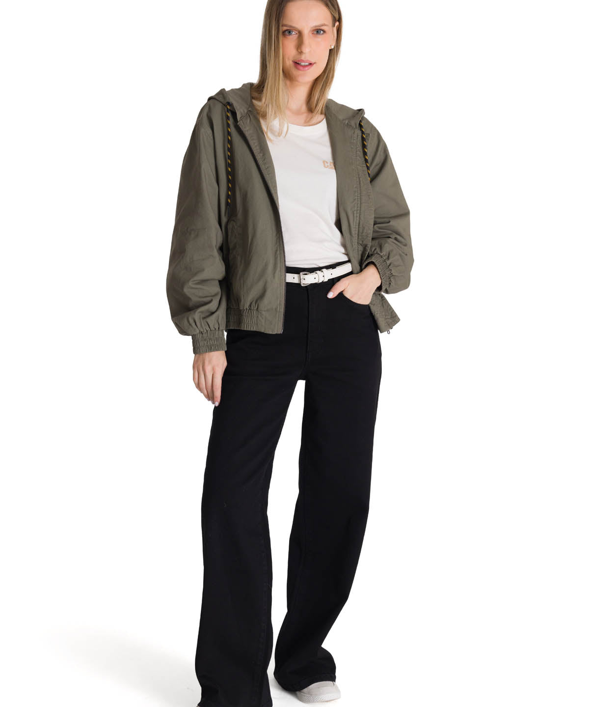 Chaqueta Mujer Lightweight Utility Bomber Oliva CAT