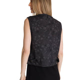 Chaqueta Sin Mangas Mujer Utility Vest Negro CAT