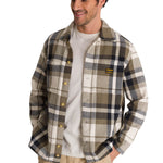 Chaqueta Manga Larga Hombre Flannel Oliva CAT