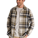 Chaqueta Manga Larga Hombre Flannel Oliva CAT