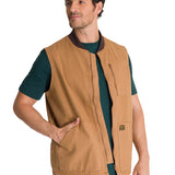 Chaqueta Sin Mangas Hombre Utility Beige CAT