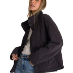 Chaqueta Mujer Cozy Quilted Oversized Azul CAT