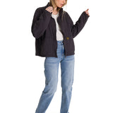 Chaqueta Mujer Cozy Quilted Oversized Azul CAT