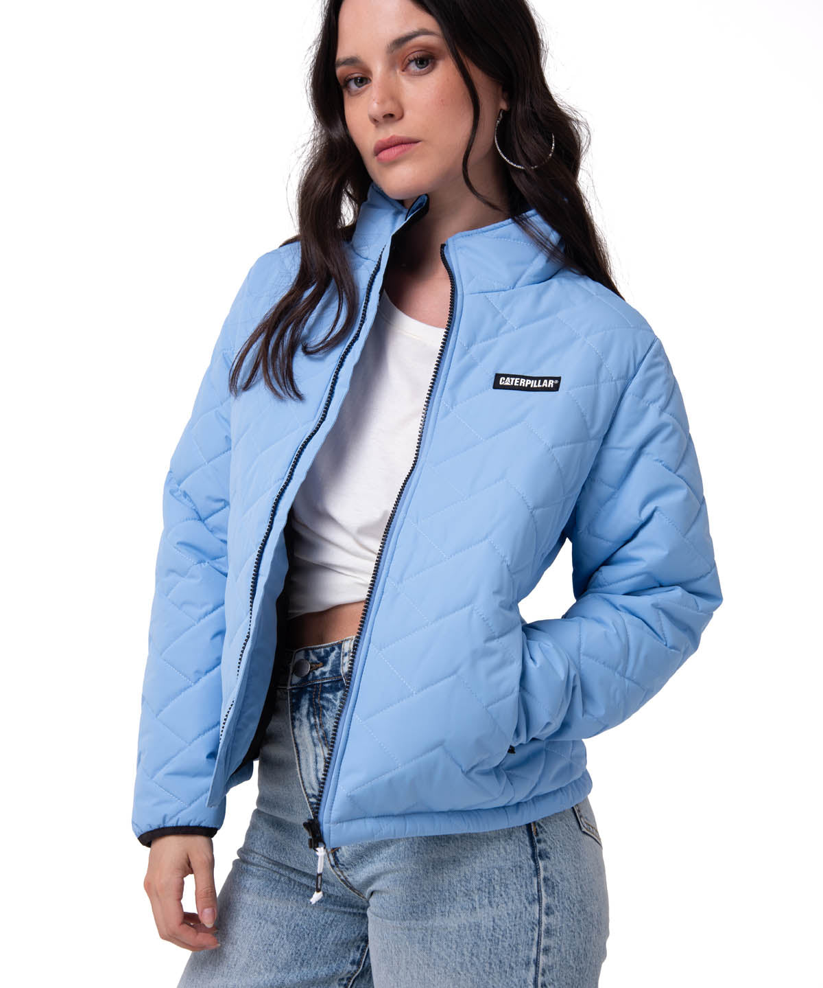 Parka Mujer Mediumweight Insulation Celeste CAT