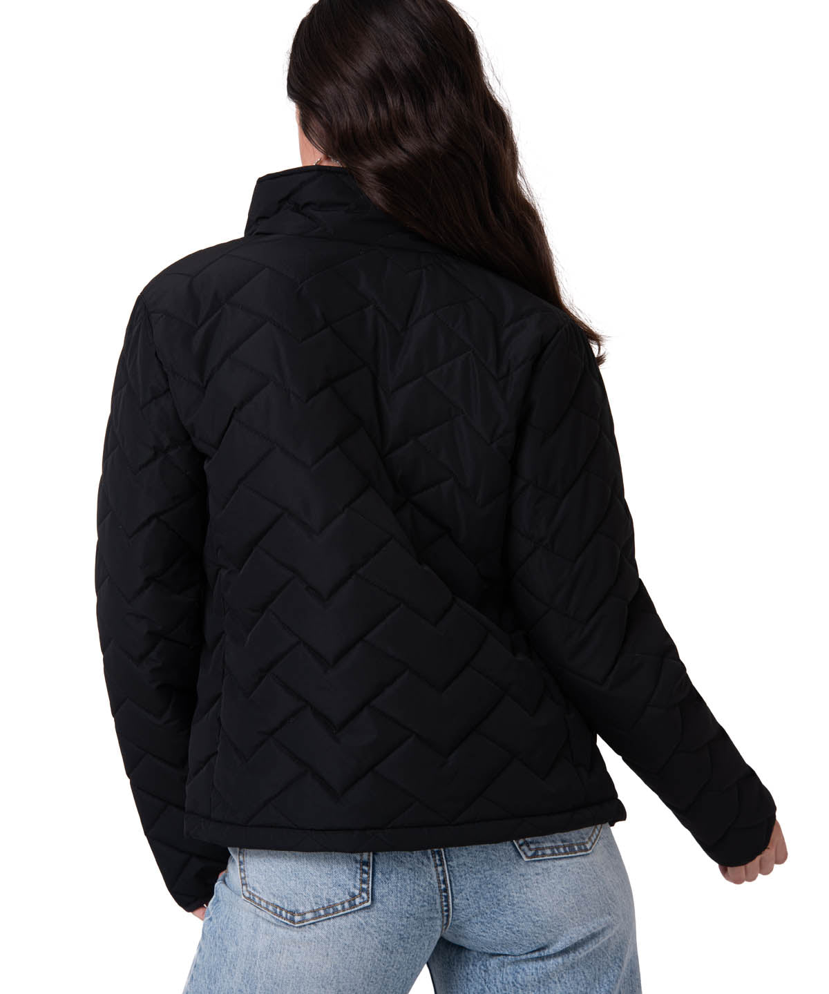 Parka Manga Larga Mujer Mediumweight Insulation Negro CAT