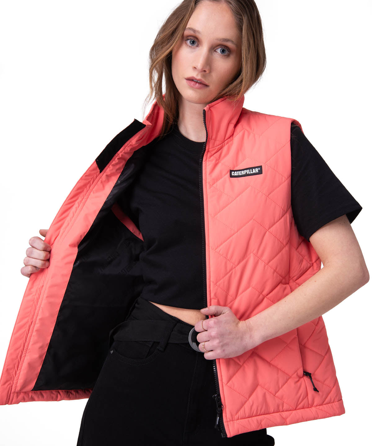 Chaqueta Sin Mangas Mujer W Mediumweight Insul Rosado