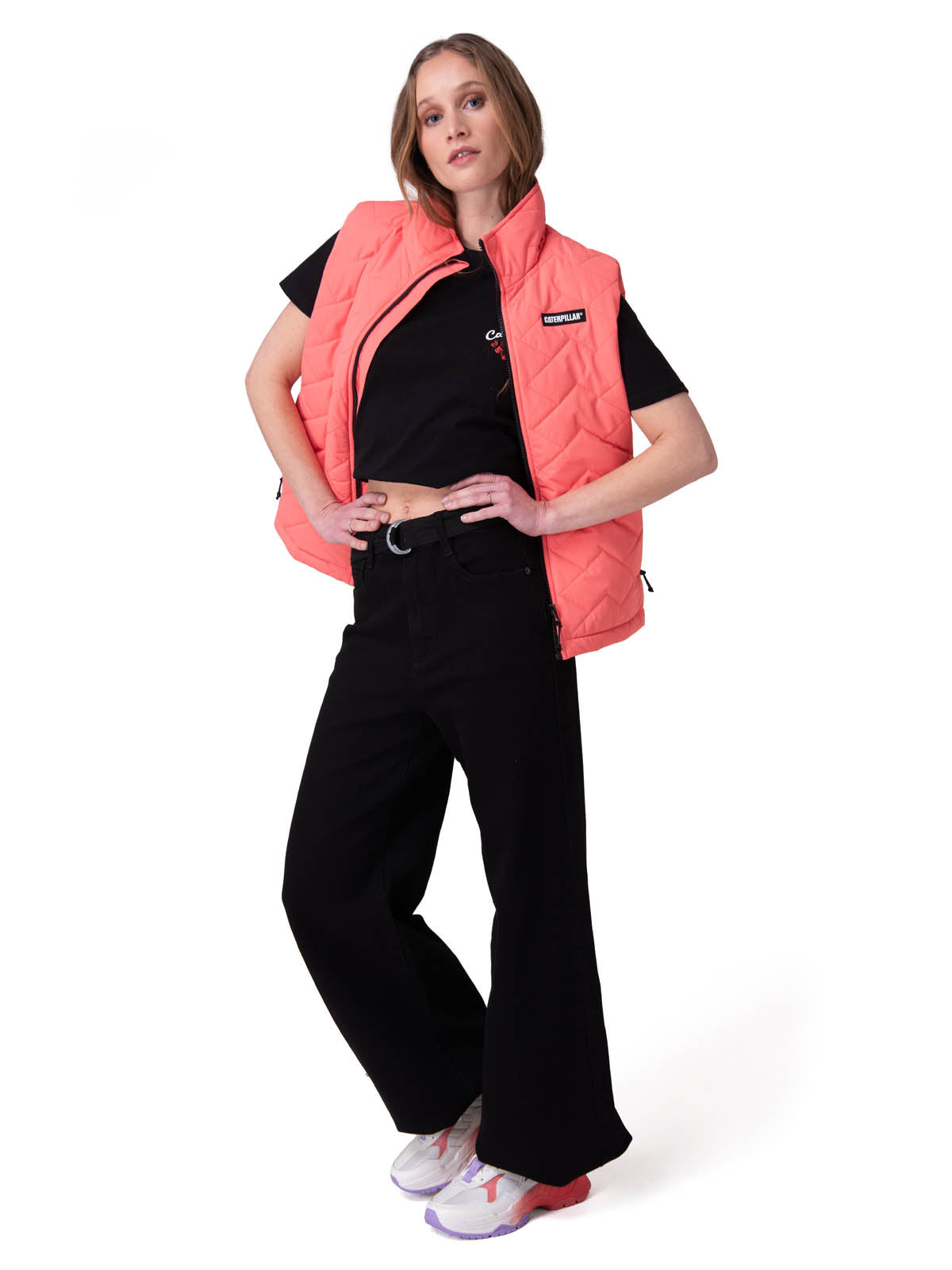 Chaqueta Sin Mangas Mujer W Mediumweight Insul Rosado