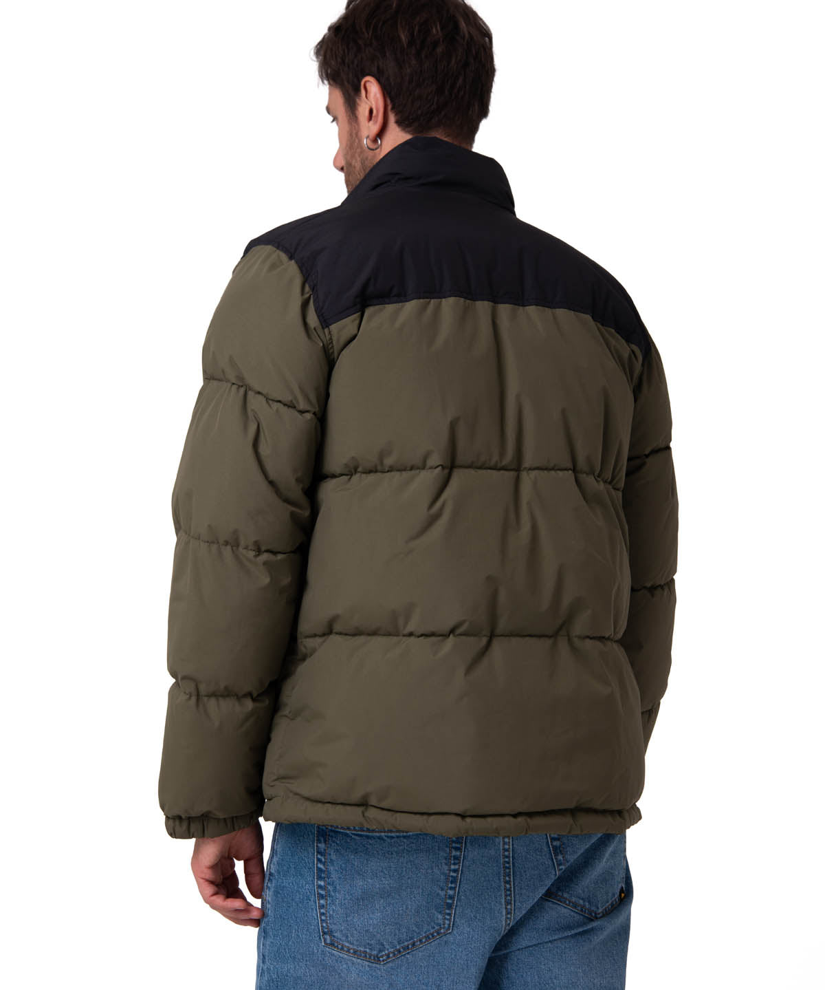 Parka Manga Larga Hombre Heavyweight Insulation Verde CAT