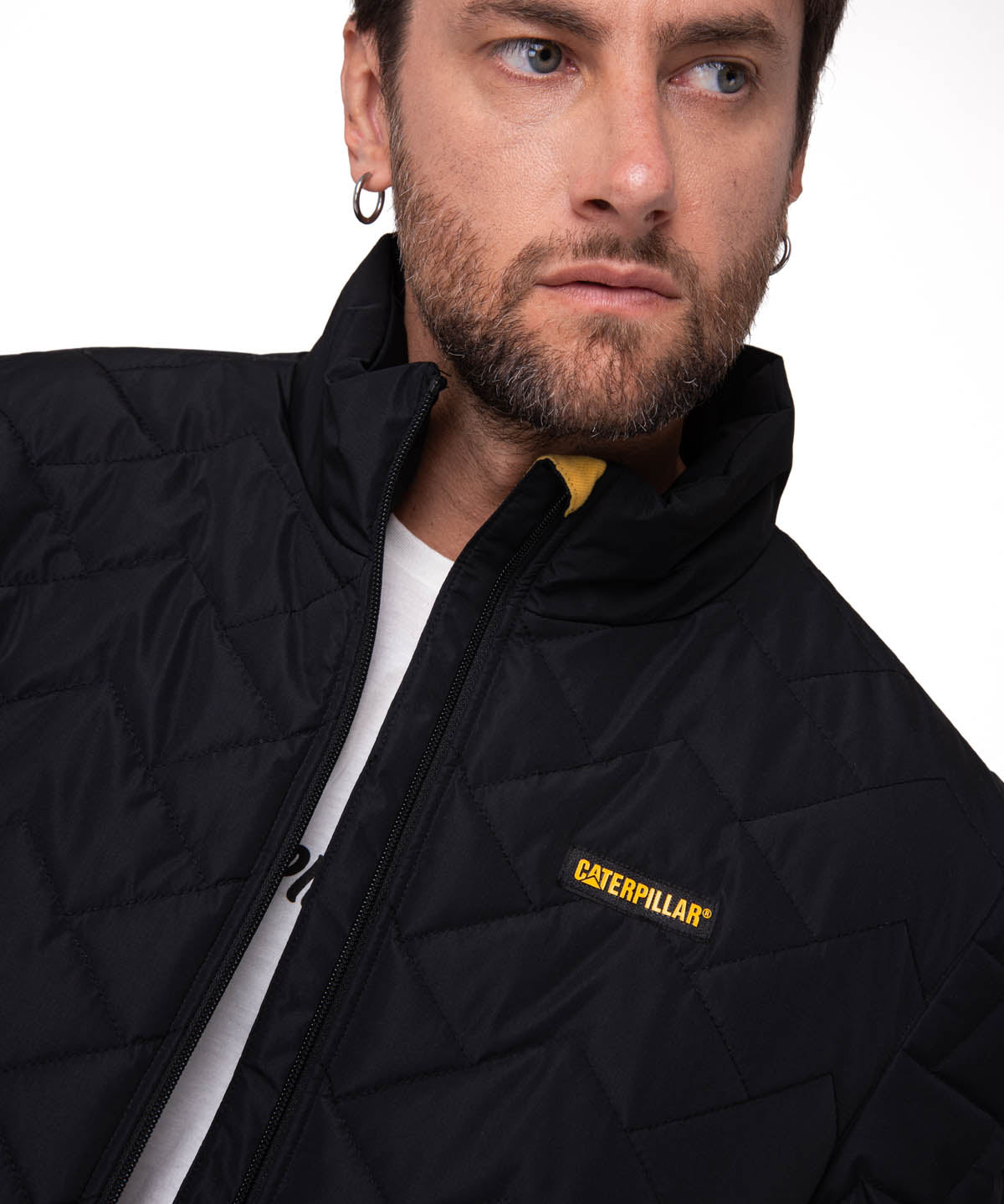 Parka Manga Larga Hombre Mediumweight Insulated Negro Cat