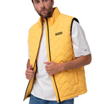 Parka Sin Mangas Hombre Mediumweight Insulated Amarillo Cat