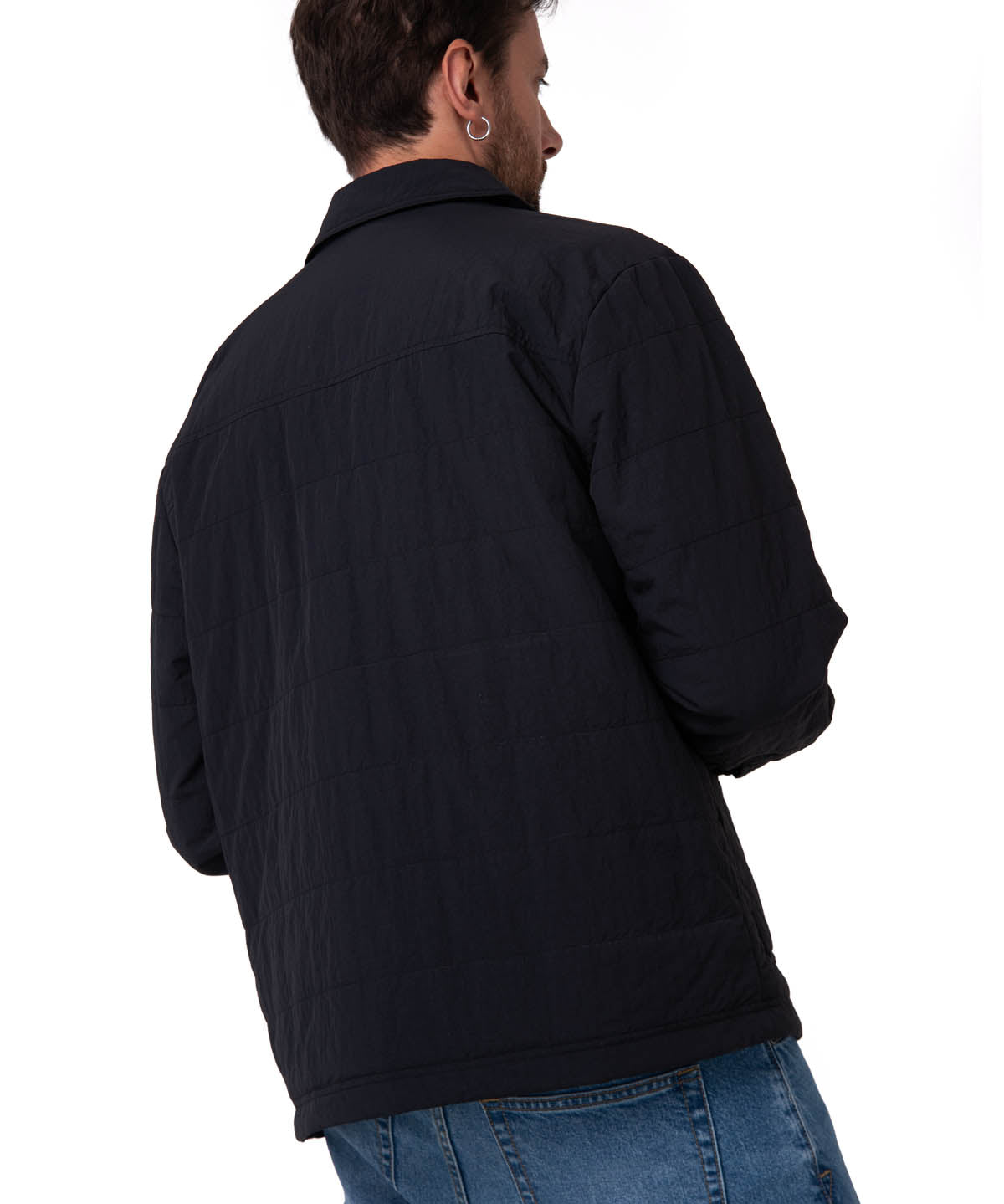 Chaqueta Manga Larga Hombre Work Jacket Negro Cat