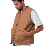 Chaqueta Sin Mangas Hombre Canvas Utility Café  Cat