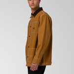 Chaqueta Manga Larga Hombre Canvas Chore Café Cat