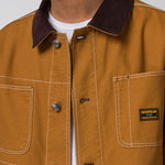 Chaqueta Manga Larga Hombre Canvas Chore Café Cat