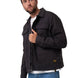 Chaqueta Manga Larga Hombre Canvas Flannel Negro Cat