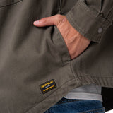Chaqueta Manga Larga Hombre Twill Overshirt Verde Cat