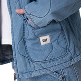Chaqueta Mujer Quilted Cozy Chambra Azul