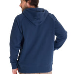 Polerón Manga Larga Hombre Fleece Cat Full Zip Hoodie Azul Petróleo Cat