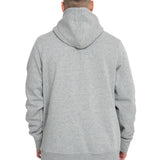 Poleron Casual Hombre Fleece Cat Logo Pullover Hoodie Gris Cat