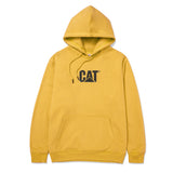 Polerón Casual Hombre FLEECE CAT LOGO PULLOVER HOODIE Amarillo CAT