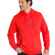 Polerón Fleece Hombre Hoody CAT Logo Rojo CAT