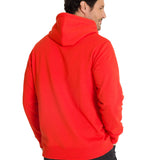Polerón Fleece Hombre Hoody CAT Logo Rojo CAT