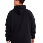 Poleron Casual Unisex Fleece Cat Logo Pullover Hoodie Negro Cat