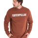 Polerón Unisex Caterpillar Logo Crewneck Terracota Cat