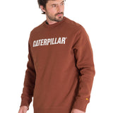 Polerón Unisex Caterpillar Logo Crewneck Terracota Cat