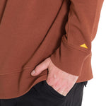 Polerón Unisex Caterpillar Logo Crewneck Terracota Cat