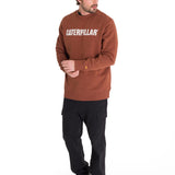 Polerón Unisex Caterpillar Logo Crewneck Terracota Cat
