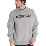 Polerón Unisex Caterpillar Logo Crewneck Gris Cat