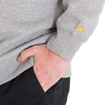 Polerón Unisex Caterpillar Logo Crewneck Gris Cat