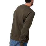 Polerón Crewneck Hombre Logo Caterpillar Verde