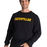 Polerón Crewneck Hombre Logo Caterpillar Negro CAT