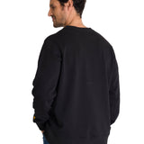Polerón Crewneck Hombre Logo Caterpillar Negro CAT
