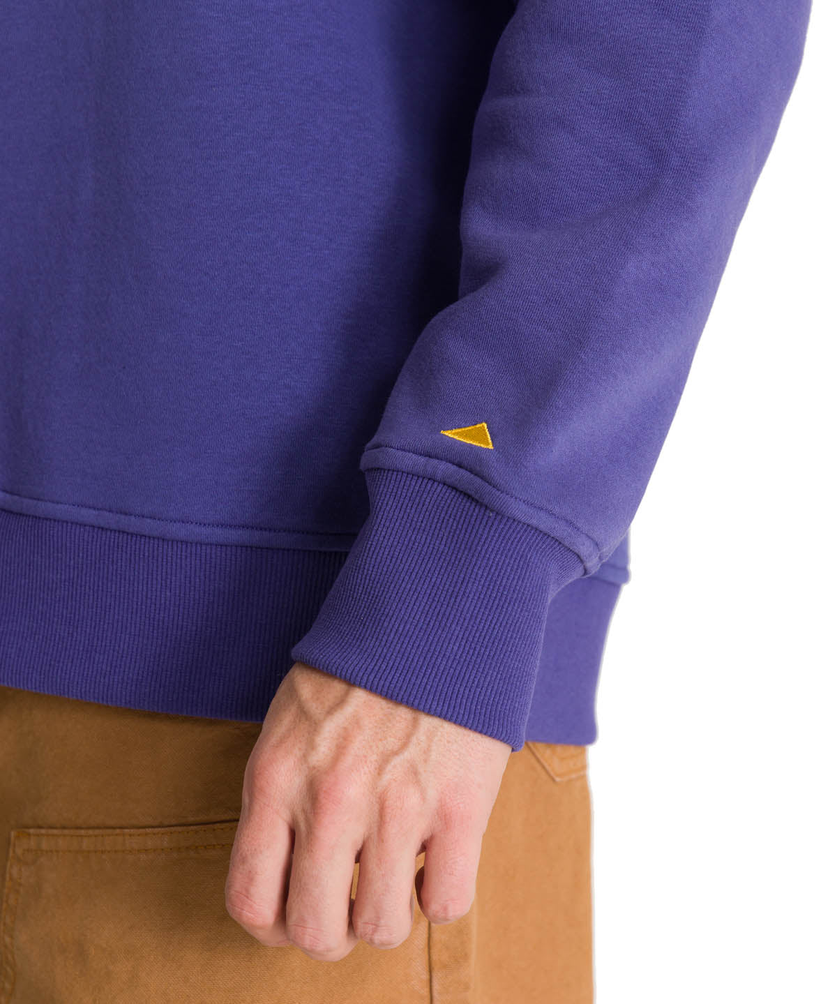 Polerón Crewneck Hombre Logo Caterpillar Azul CAT