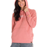 Polerón Con Gorro Mujer Logo Caterpillar Terracota CAT