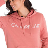 Polerón Con Gorro Mujer Logo Caterpillar Terracota CAT