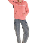 Polerón Con Gorro Mujer Logo Caterpillar Terracota CAT