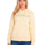 Polerón Casual Mujer FLEECE CATERPILLAR PULLOVER HOODIE Amarillo CAT