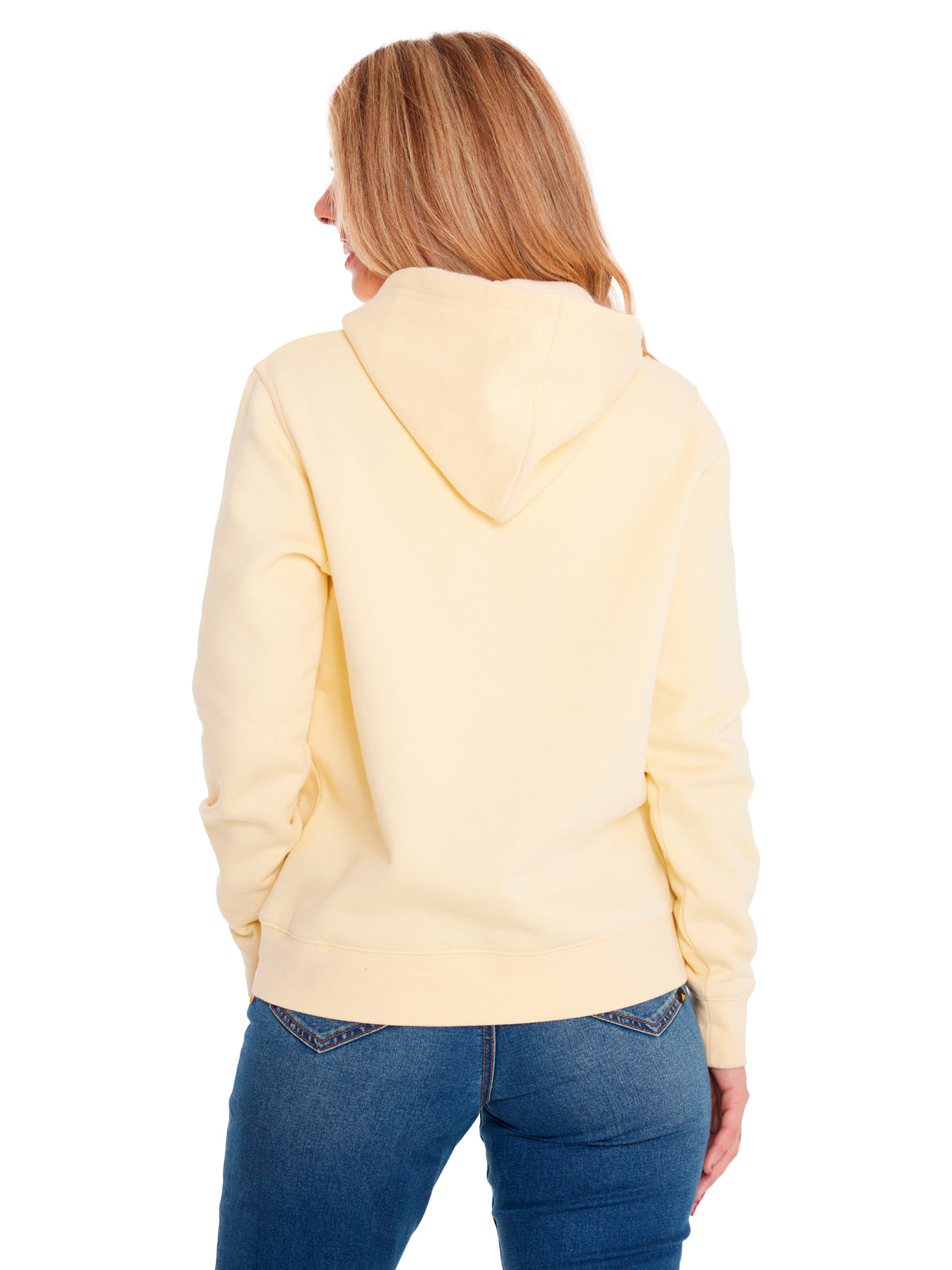 Polerón Casual Mujer FLEECE CATERPILLAR PULLOVER HOODIE Amarillo CAT