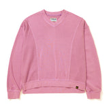 Polerón Casual Mujer OVERSIZE VNECK PULLOVER SWEATSHIRT Rosado CAT
