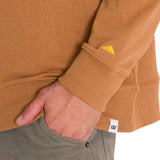 Polerón Manga Larga Hombre Graphic French Terry Crewneck Caramelo Cat