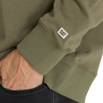 Polerón Crewneck Hombre Diseño French Terry Oliva CAT