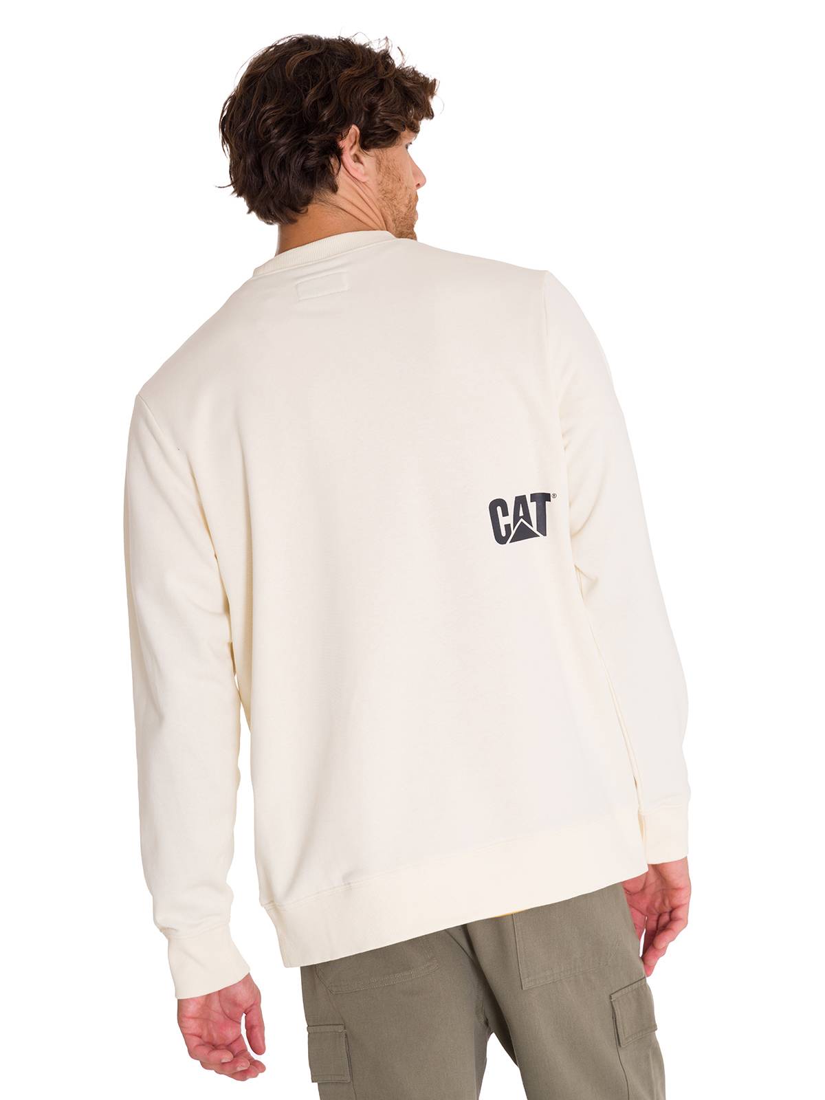 Polerón Manga Larga Unisex Diseño French Terry Amarillo Cat