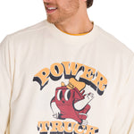 Polerón Manga Larga Unisex Diseño French Terry Amarillo Cat