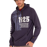 Polerón Manga Larga Hombre PREMIUM GRAPHIC PULLOVER Azul Marino Cat