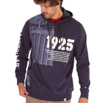 Polerón Manga Larga Hombre PREMIUM GRAPHIC PULLOVER Azul Marino Cat