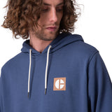Poleron Hombre Graphic French Terry Azul